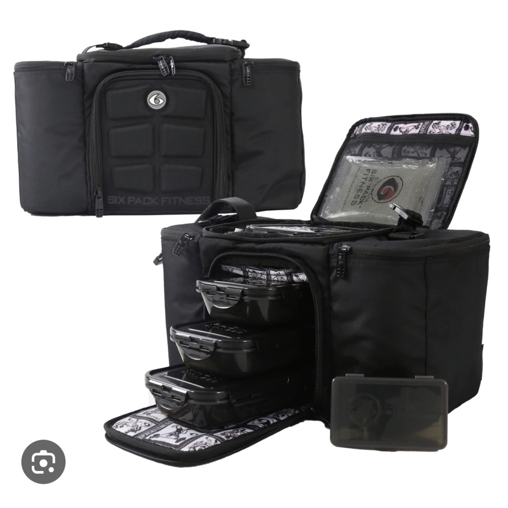 6 Pack Fitness Meal Prep bag